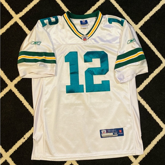 Reebok Authentic Green Bay Packers Aaron Rodgers stitched Jersey - Picture 2 of 9